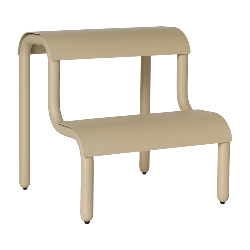 Tabouret en fer cachemire 34 x 36,2 x 35,7 cm Up Step - Ferm Living