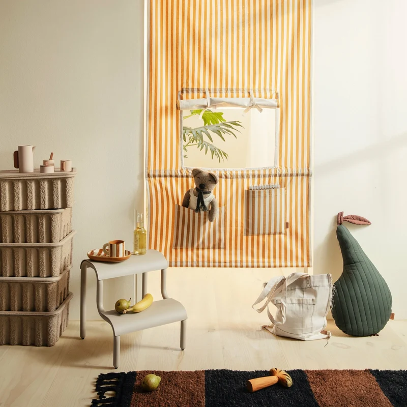 Tabouret en fer cachemire 34 x 36,2 x 35,7 cm Up Step - Ferm Living