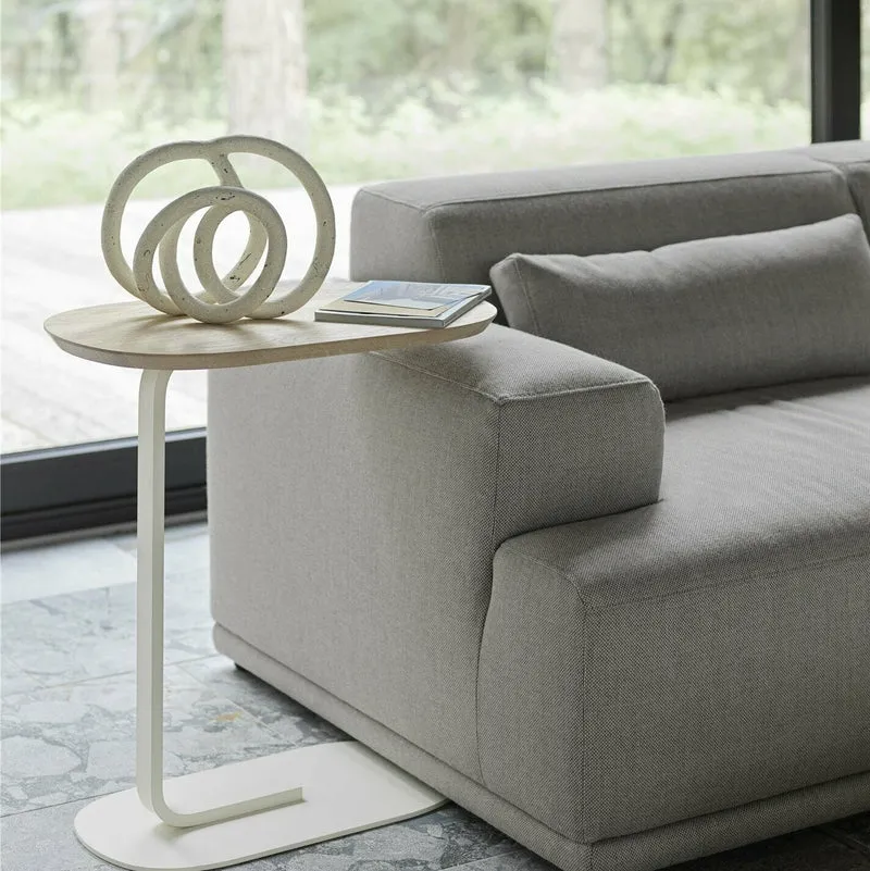 Canapé gris clair 2 places Connect Soft - Muuto