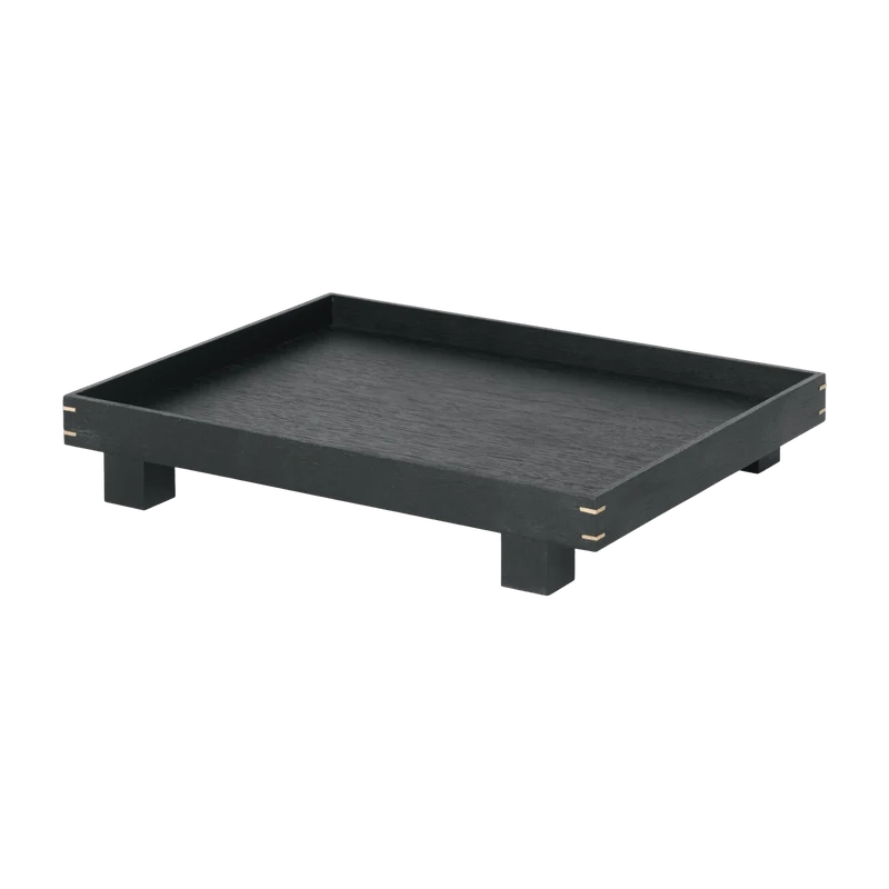 Plateau en chêne noir 36 x 6 x 28 cm Bon - Ferm Living