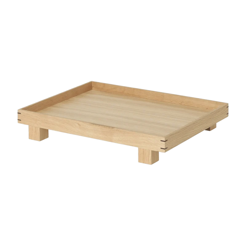 Plateau en chêne naturel 36 x 6 x 28 cm Bon - Ferm Living