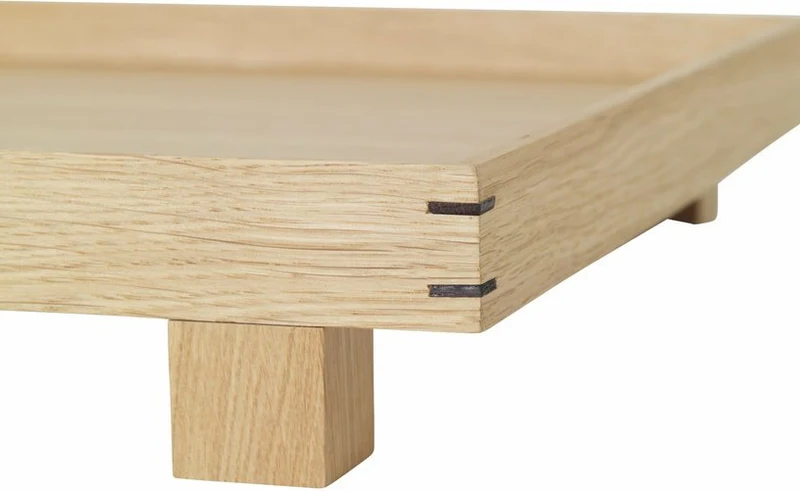 Plateau en chêne naturel 36 x 6 x 28 cm Bon - Ferm Living