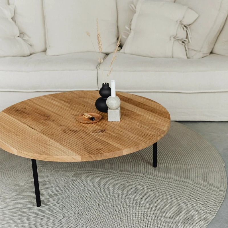 Table basse en chêne L Gruff - Un’common