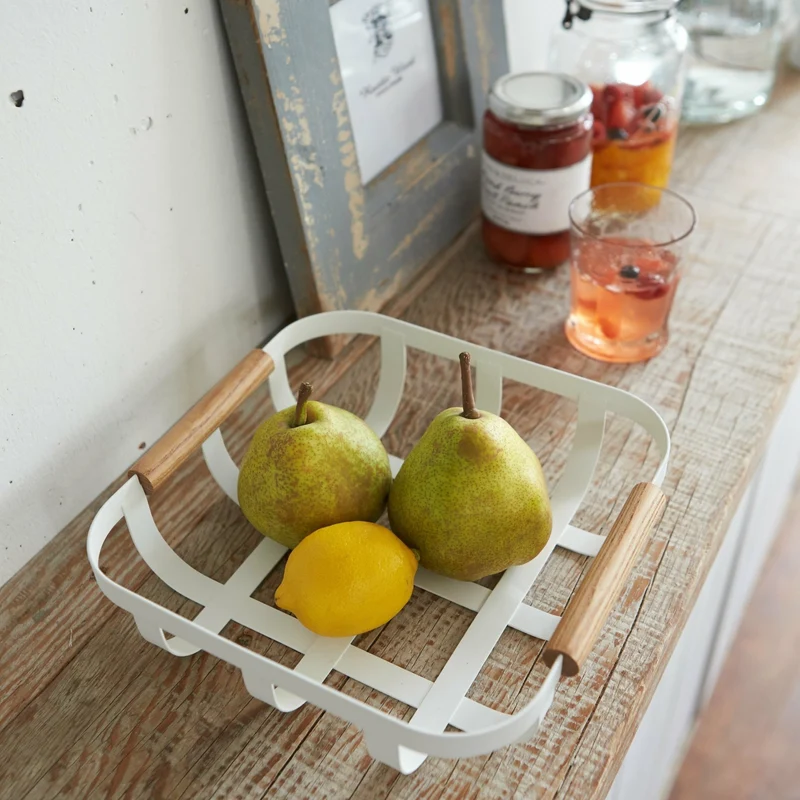 Panier en acier blanc Tosca - Yamazaki