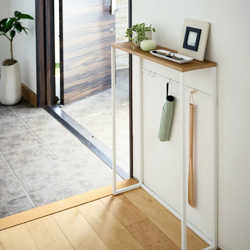 Table console blanche Tower - Yamazaki