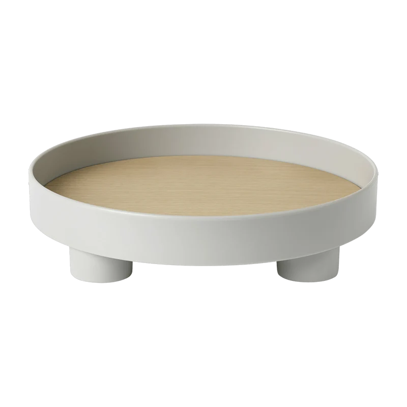 Plateau gris clair 30 cm Platform - Muuto