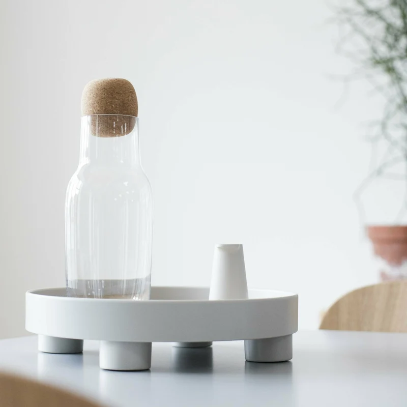 Plateau gris clair 30 cm Platform - Muuto