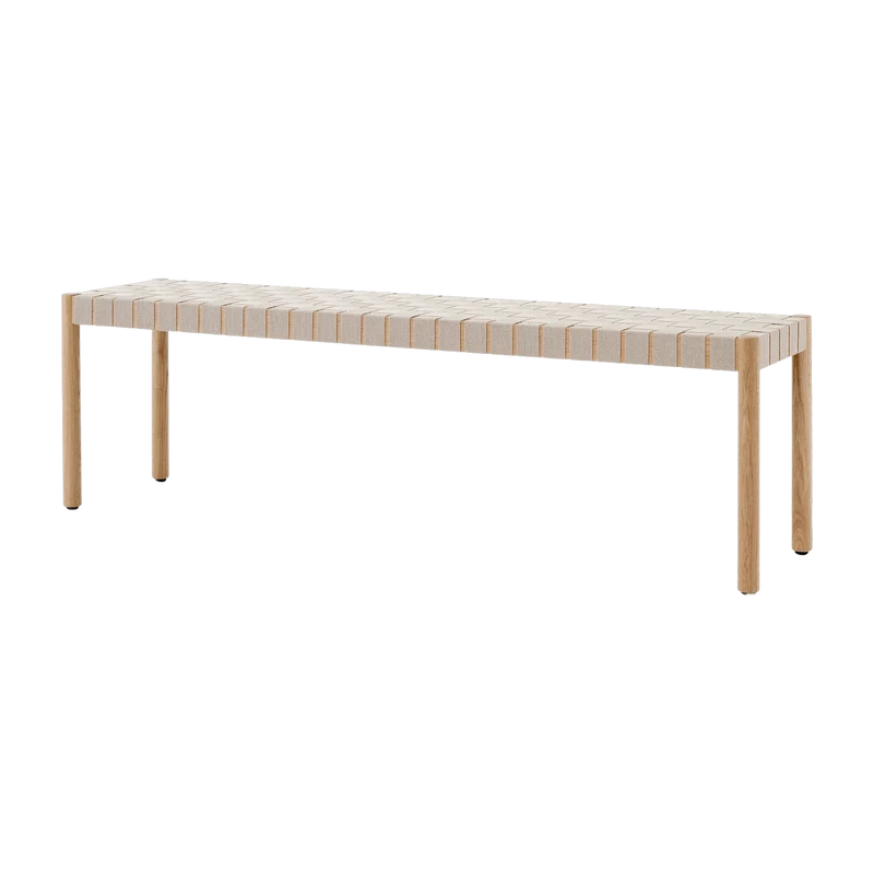 Grand banc en chêne 157 x 36 x 46 cm Betty - &Tradition