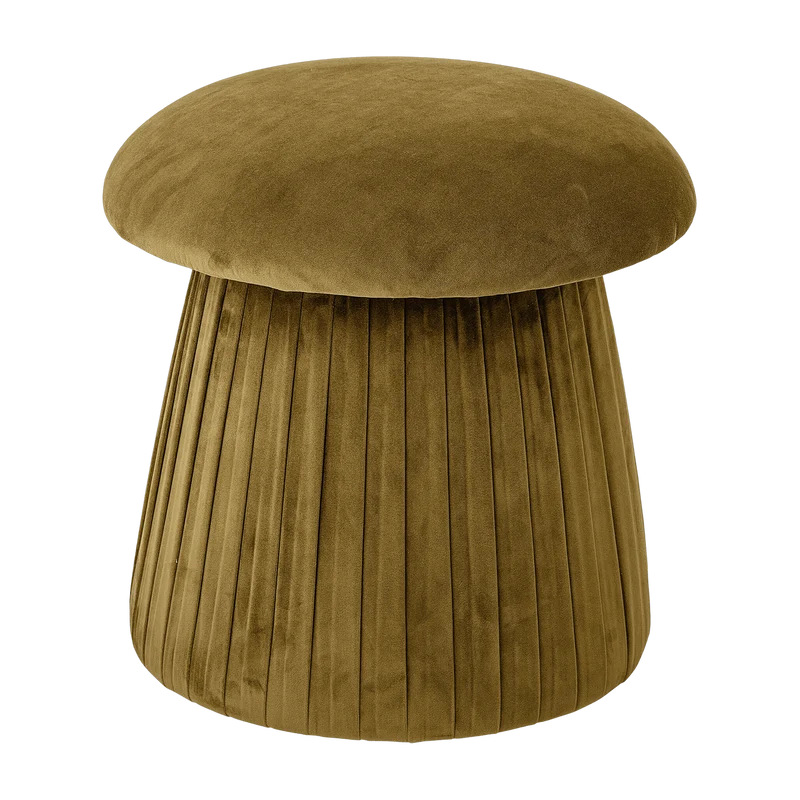 Roberta Pouf Marron Polyester - Bloomingville