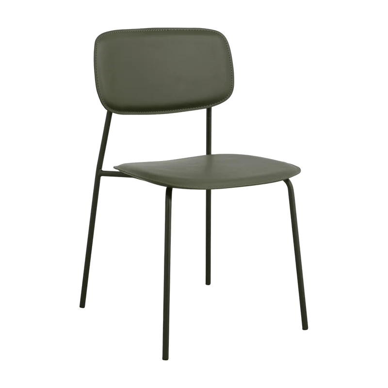 Chaise de salle à manger verte Esa - Nordal