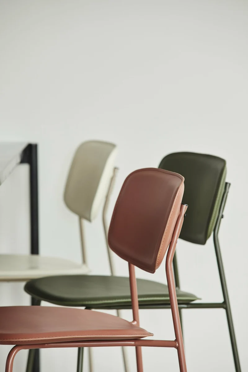 Chaise de salle à manger verte Esa - Nordal