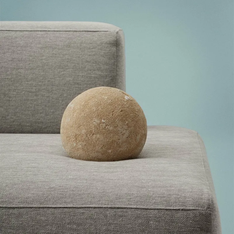 Canapé gris clair 2 places angle gauche Connect Soft - Muuto
