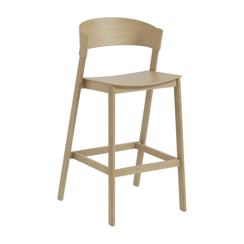 Tabouret de bar naturel Cover 106 cm - Muuto