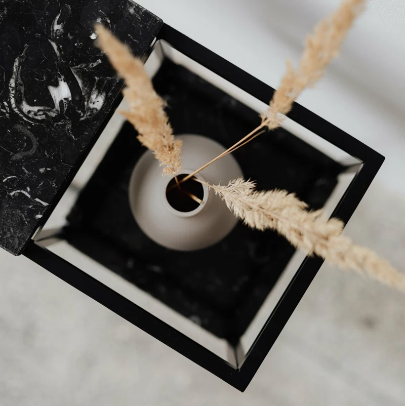Console en marbre noir Hop - Un’common