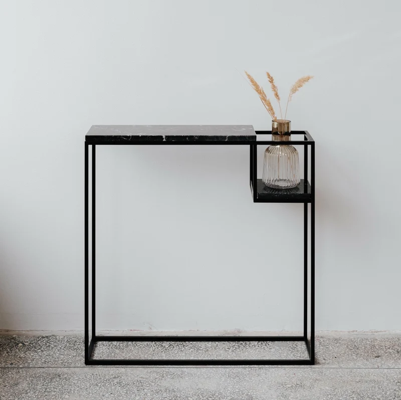 Console en marbre noir Hop - Un’common
