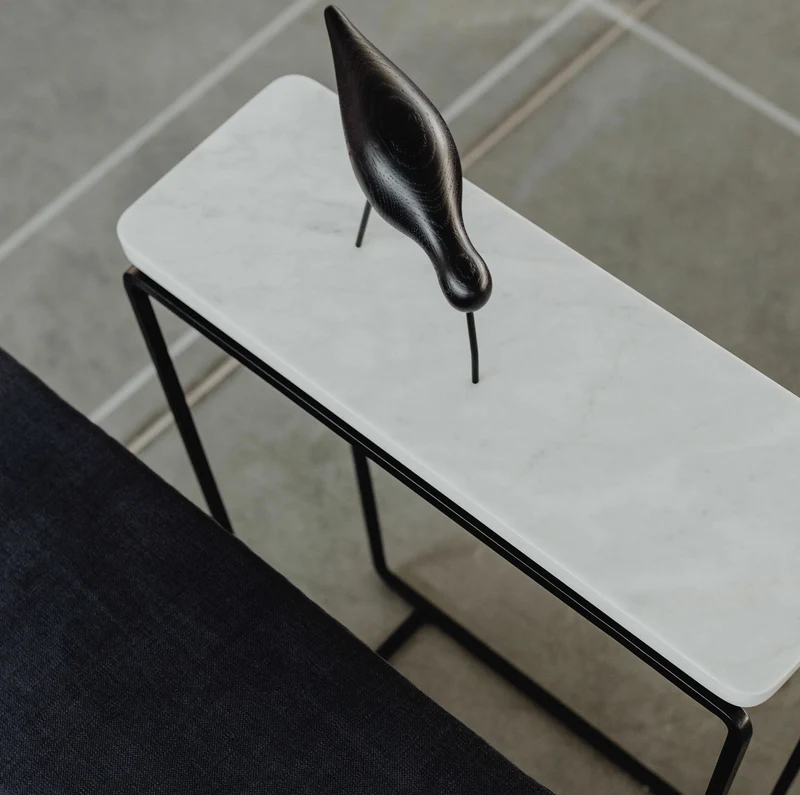Console en marbre blanc S Form-C - Un’common