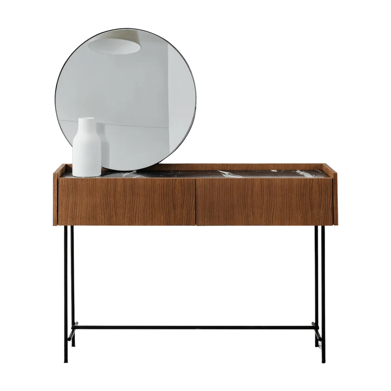 Console en chêne cognac Forst - Un'common