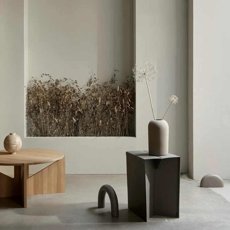 Table basse en chêne massif naturel XL - Kristina Dam Studio