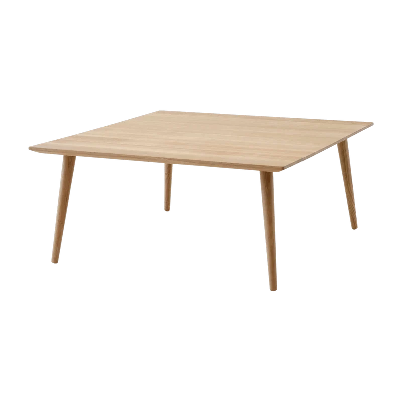 Table basse carré en chêne huilé 90 x 90 x 40 cm In Between SK24 - &tradition