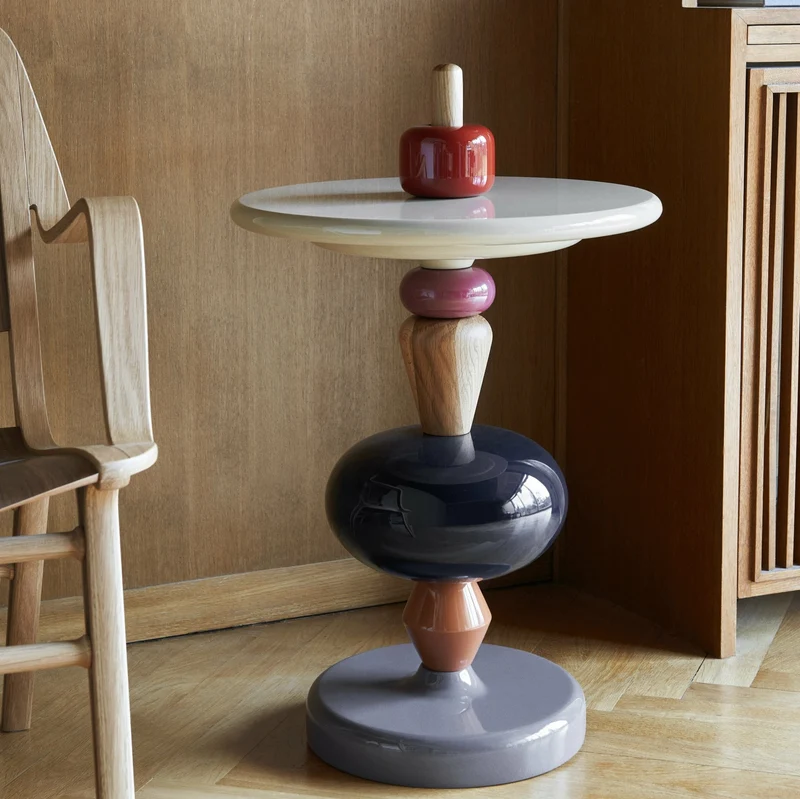 Table d’appoint en bois Array 45 x 69 cm Shuffle MH1 - &tradition