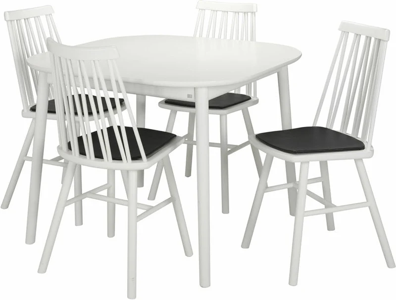 Chaise en bouleau blanc ZigZag - Hans K