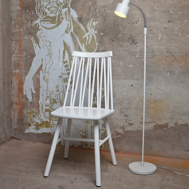 Chaise en bouleau blanc ZigZag - Hans K