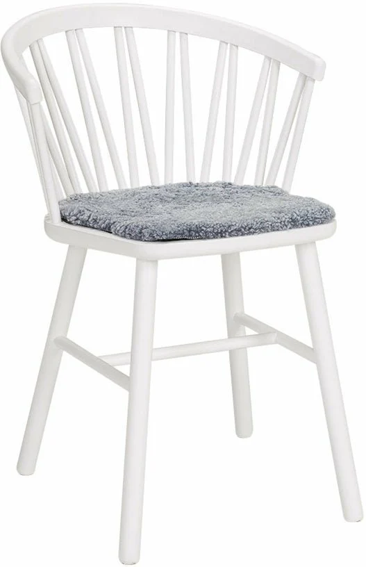 Coussin d'assise pour fauteuil en cuir reconstitué noir ZigZag - Hans K