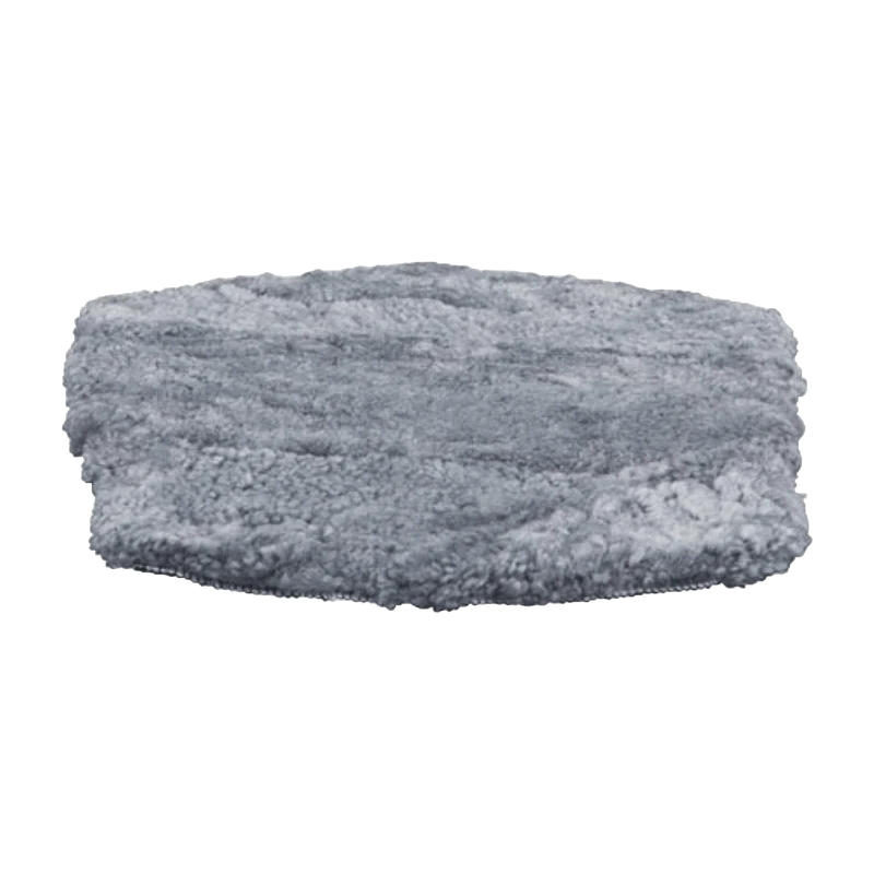 Coussin d'assise pour fauteuil en peau de mouton graphite ZigZag - Hans K