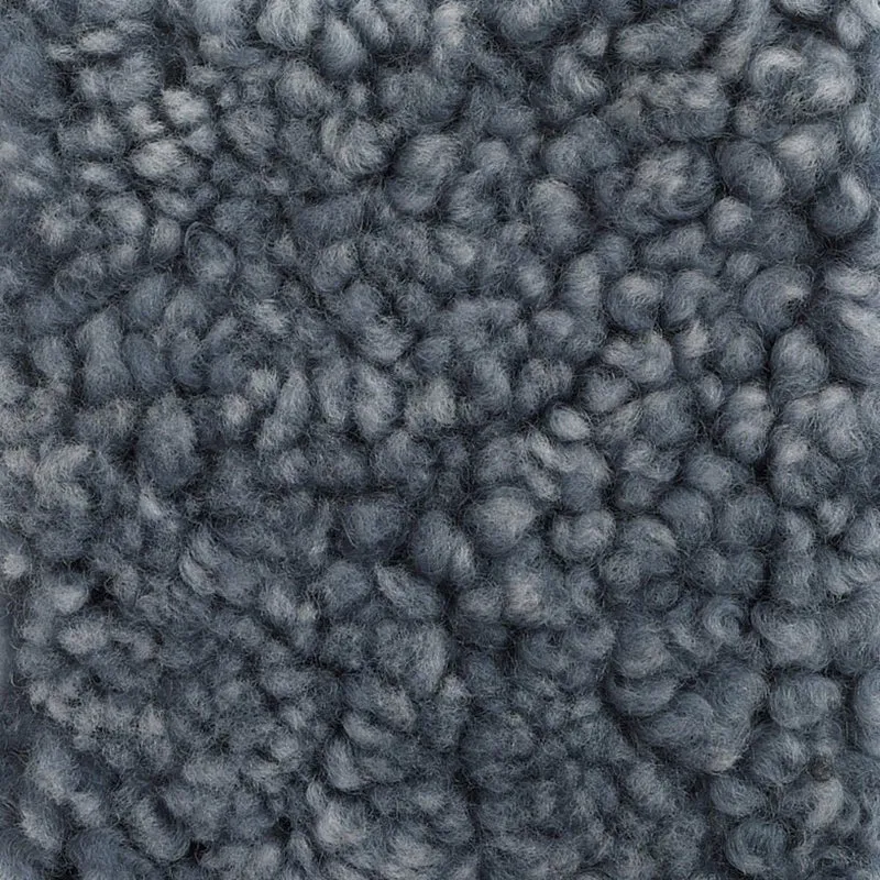 Coussin d'assise pour banc en peau de mouton graphite ZigZag - Hans K