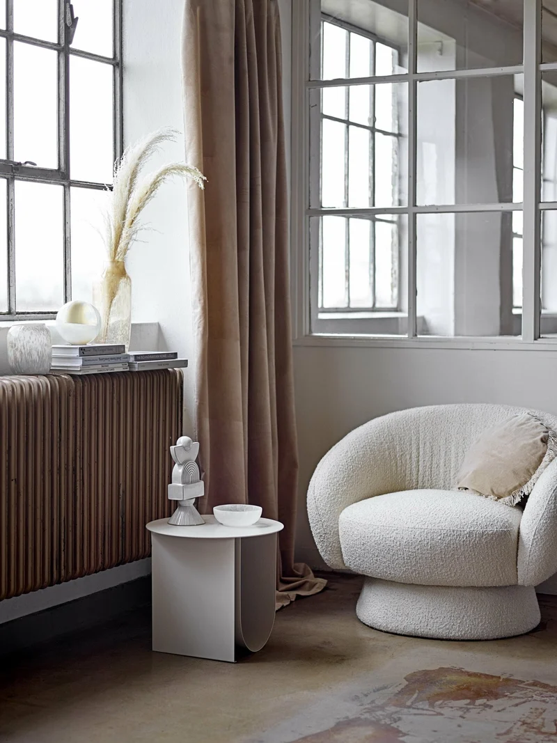 Table d'appoint en métal gris Cher - Bloomingville