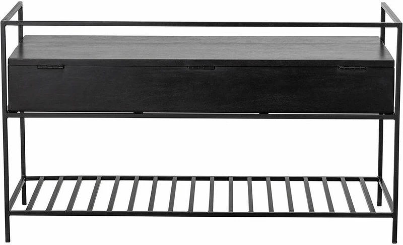 Banc coffre en manguier noir Abelone - Bloomingville