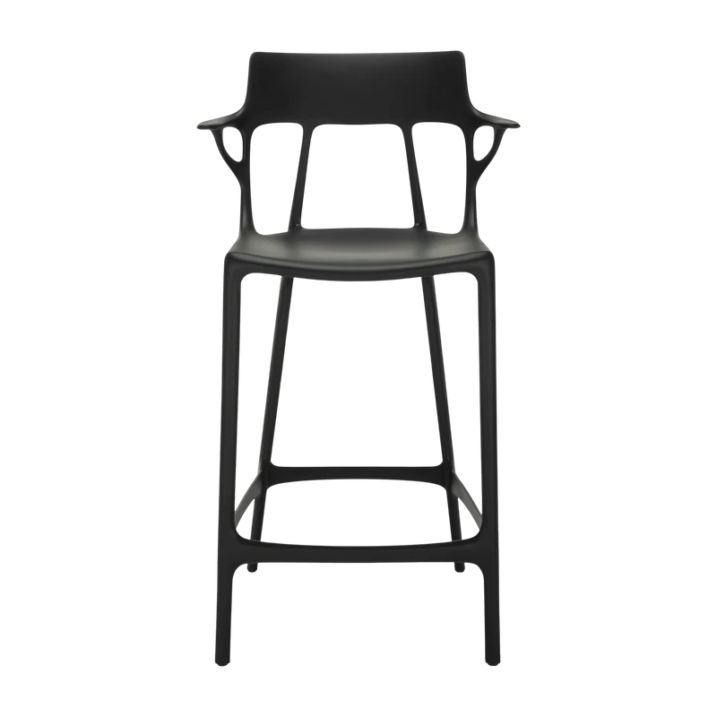 Chaise de bar noire 65 cm A.I - Kartell