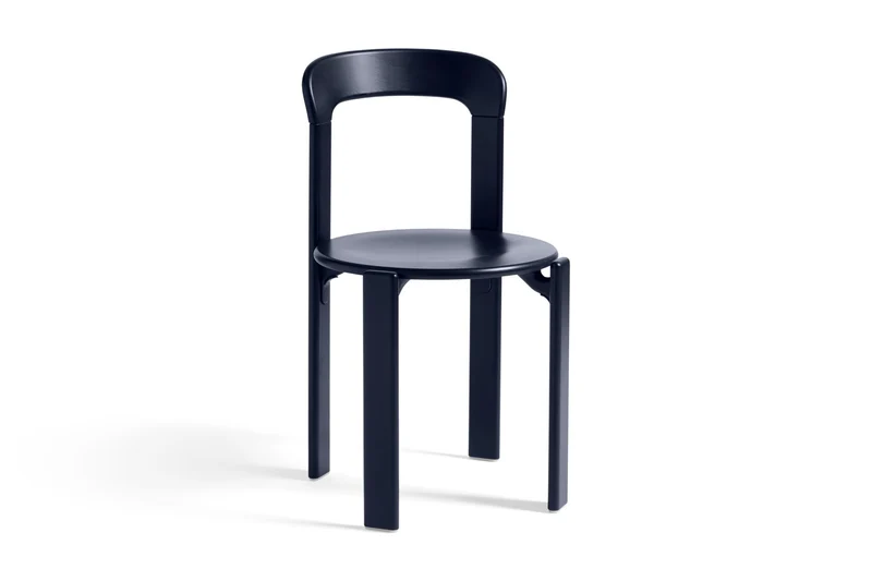 Chaise en bois de hêtre noire Rey - HAY