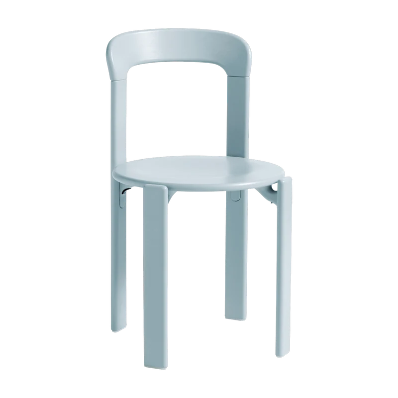 Chaise en bois de hêtre bleu ardoise Rey - HAY