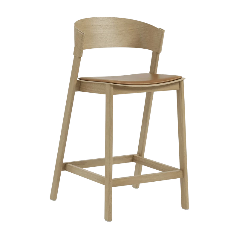 Tabouret de bar cognac Cover 96 cm - Muuto