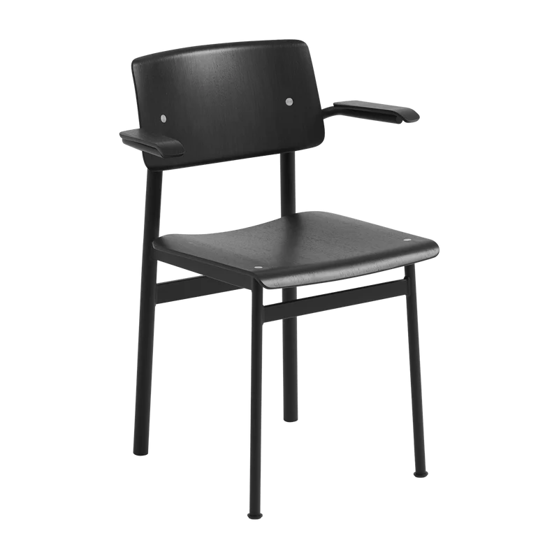 Chaise noire Loft - Muuto