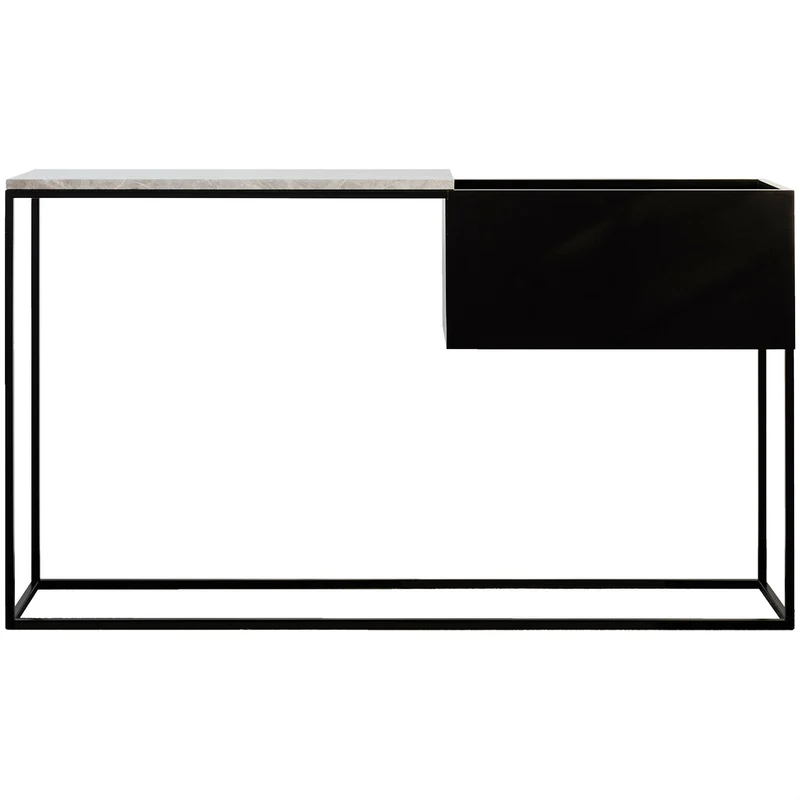 Console en marbre blanc M Box Maxi - Un’common