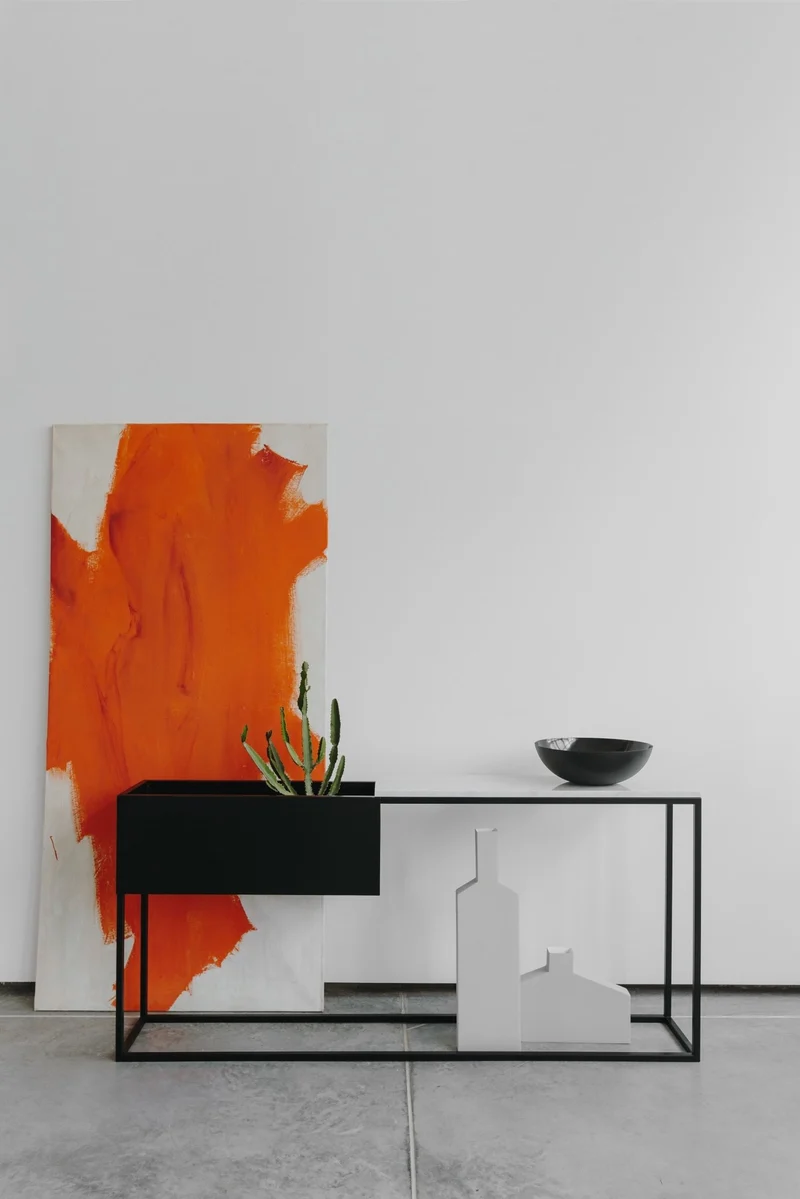 Console en marbre blanc L Box Maxi - Un’common