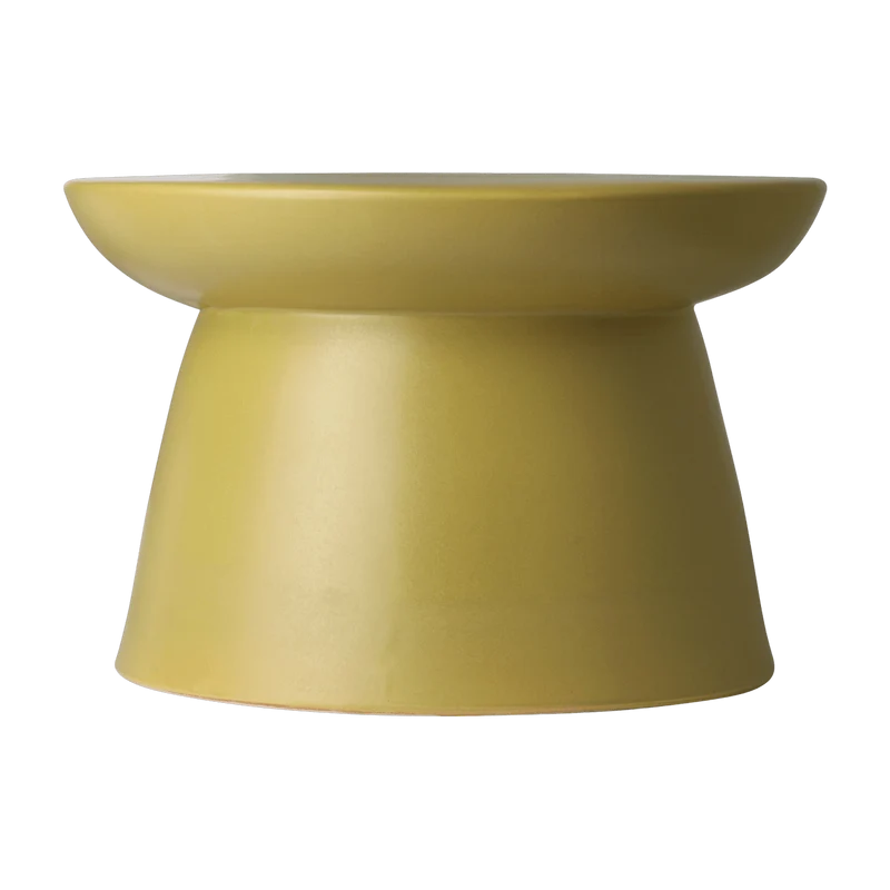 Table d'appoint en faïence verte - Hkliving