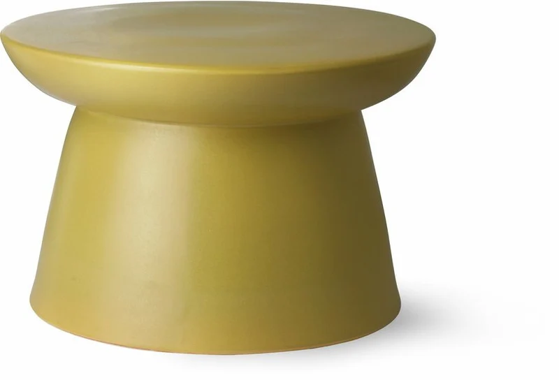 Table d'appoint en faïence verte - Hkliving