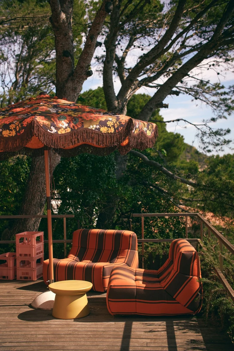 Table d'appoint en faïence verte - Hkliving
