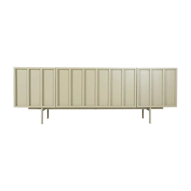 Buffet bas en bois couleur caillou - HKliving