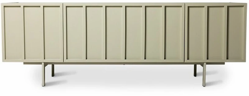 Buffet bas en bois couleur caillou - HKliving