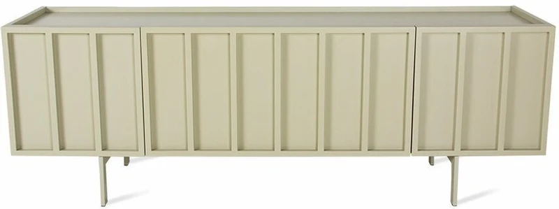 Buffet bas en bois couleur caillou - HKliving