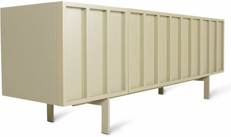 Buffet bas en bois couleur caillou - HKliving