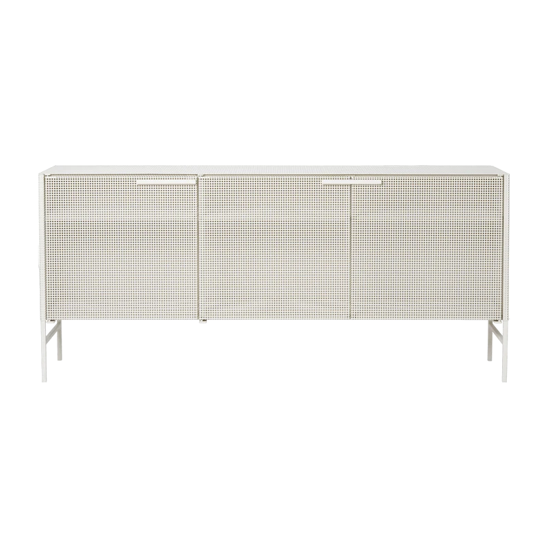 Buffet beige en acier - Kristina Dam Studio