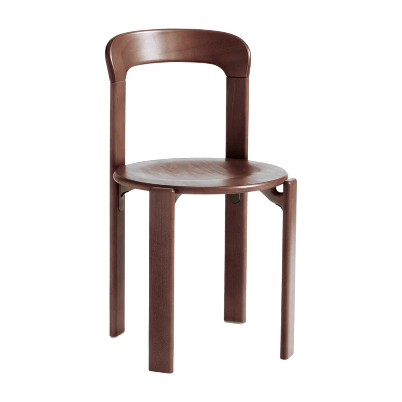 Chaise en bois de hêtre marron ambré Rey - HAY