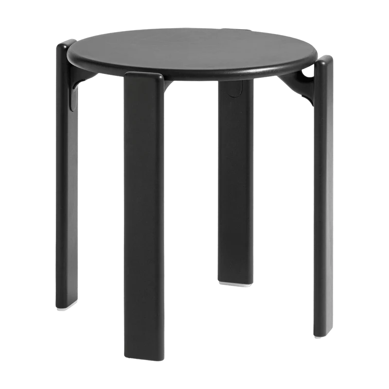 Tabouret en bois de hêtre noir Rey - HAY