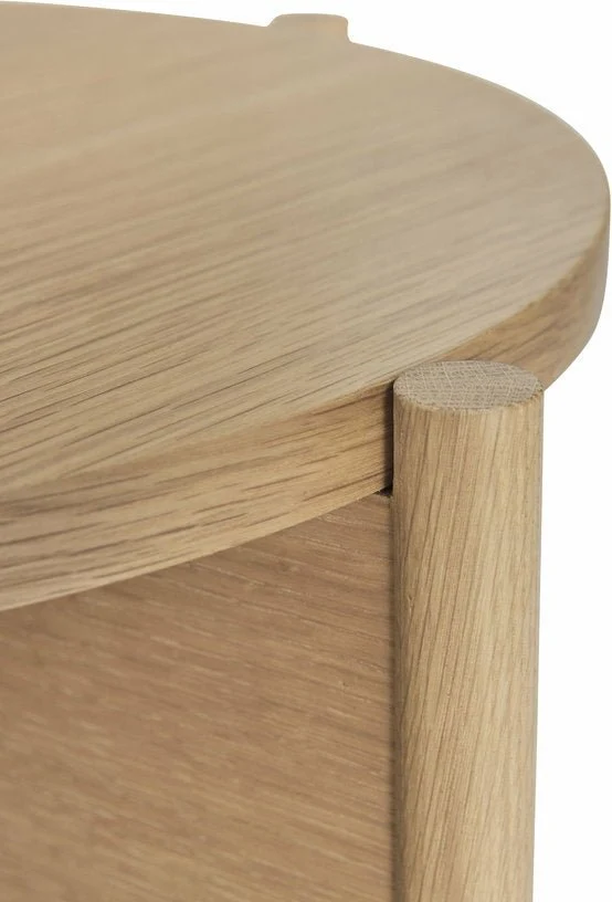 Table d'appoint en chêne naturel Heritage - Hübsch