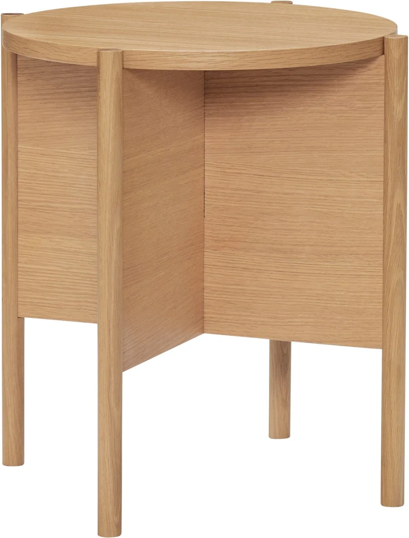 Table d'appoint en chêne naturel Heritage - Hübsch